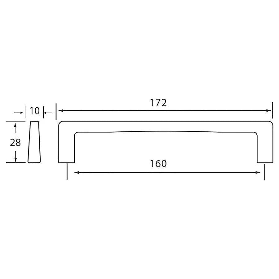Rocheleau - Limit Pull - POI-R7205-96-BNL | Montreal Lighting & Hardware