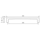 Rocheleau - Limit Pull - POI-R7205-96-BNL | Montreal Lighting & Hardware