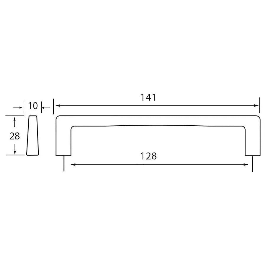 Rocheleau - Limit Pull - POI-R7205-96-BNL | Montreal Lighting & Hardware