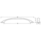 Rocheleau - R1983 Pull - POI-R1983-128-ABN | Montreal Lighting & Hardware