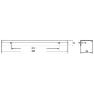Rocheleau - R4361 Pull - POI-R4361-128-BSN | Montreal Lighting & Hardware