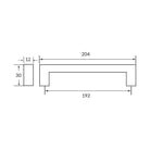 Rocheleau - R7092 Pull - POI-R7092-128-ABN | Montreal Lighting & Hardware