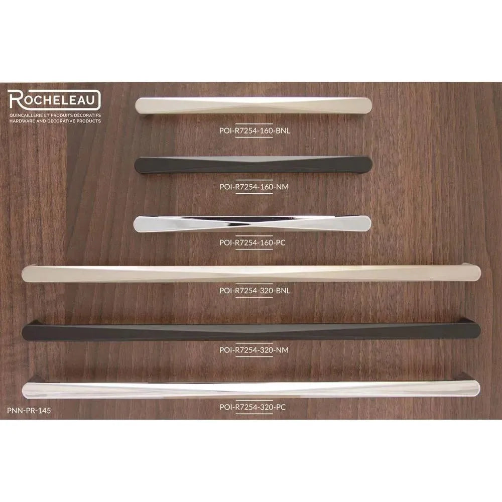 Rocheleau - R7254 Pull - POI-R7254-160-BNL | Montreal Lighting & Hardware