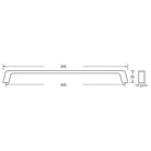 Rocheleau - Scoop2 Pull - POI-R3298-128-BB | Montreal Lighting & Hardware