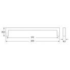 Rocheleau - U Pull - POI-V0056-128-Z01 | Montreal Lighting & Hardware