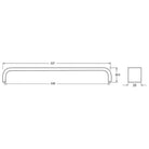 Rocheleau - V0195 Pull - POI-V0195128-L01 | Montreal Lighting & Hardware