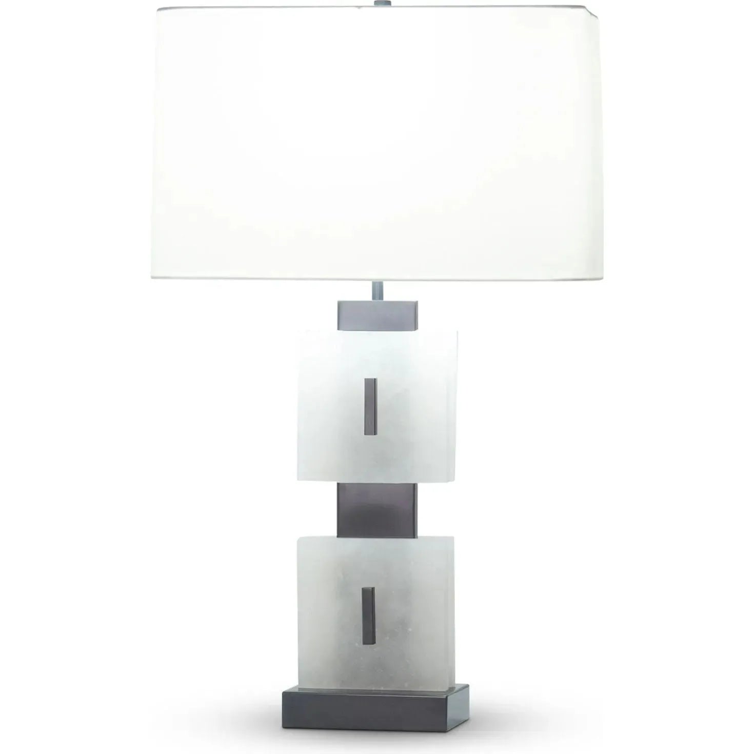 Flow Decor-4524-OWC-Table Lamps-Rose-White