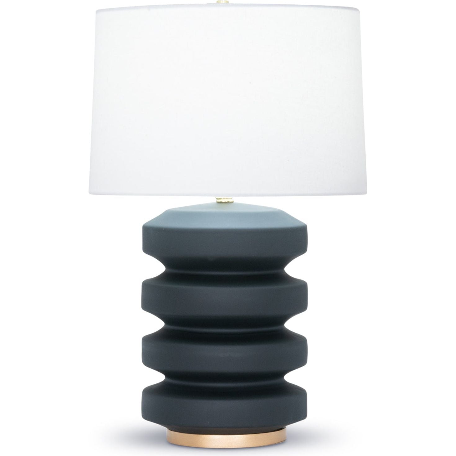 Flow Decor-4484-OWC-Table Lamps-Ruth-Black