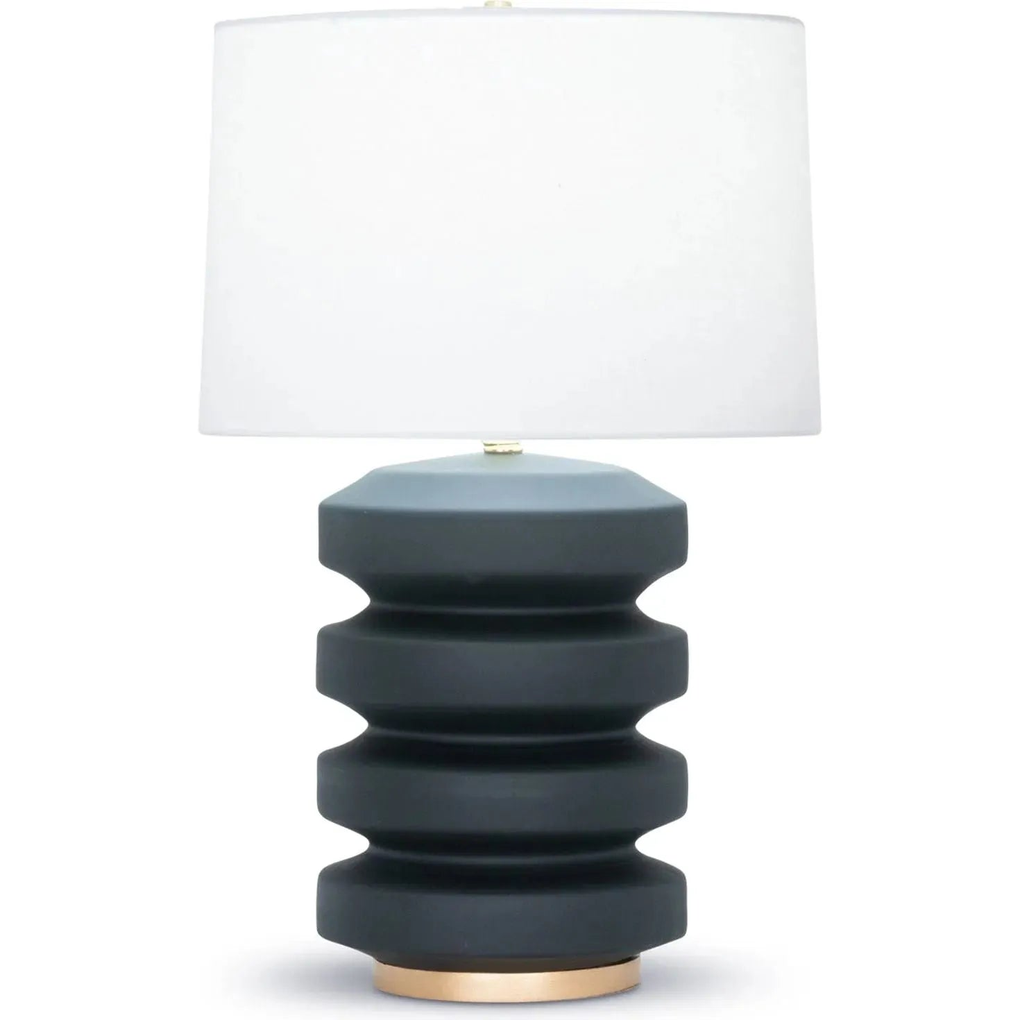 Flow Decor-4484-OWC-Table Lamps-Ruth-Black