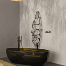 P&Bhusri S1-M-PWH-N Boat of Sage Medium Towel Warmer in Porcelain White