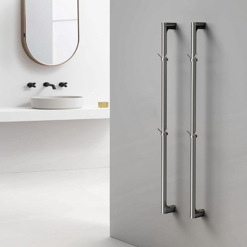 Sèche-serviettes P&Bhusri G27-M-CHR-N G27 en chrome poli