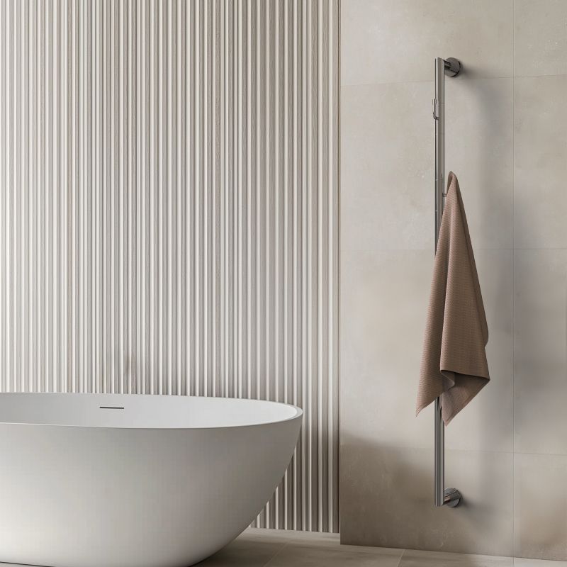 Sèche-serviettes P&Bhusri G28-M-CHR-N G28 en chrome poli