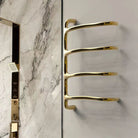 Sèche-serviettes P&Bhusri S8-M-PWH-N Tuscany Glimmer en porcelaine blanche