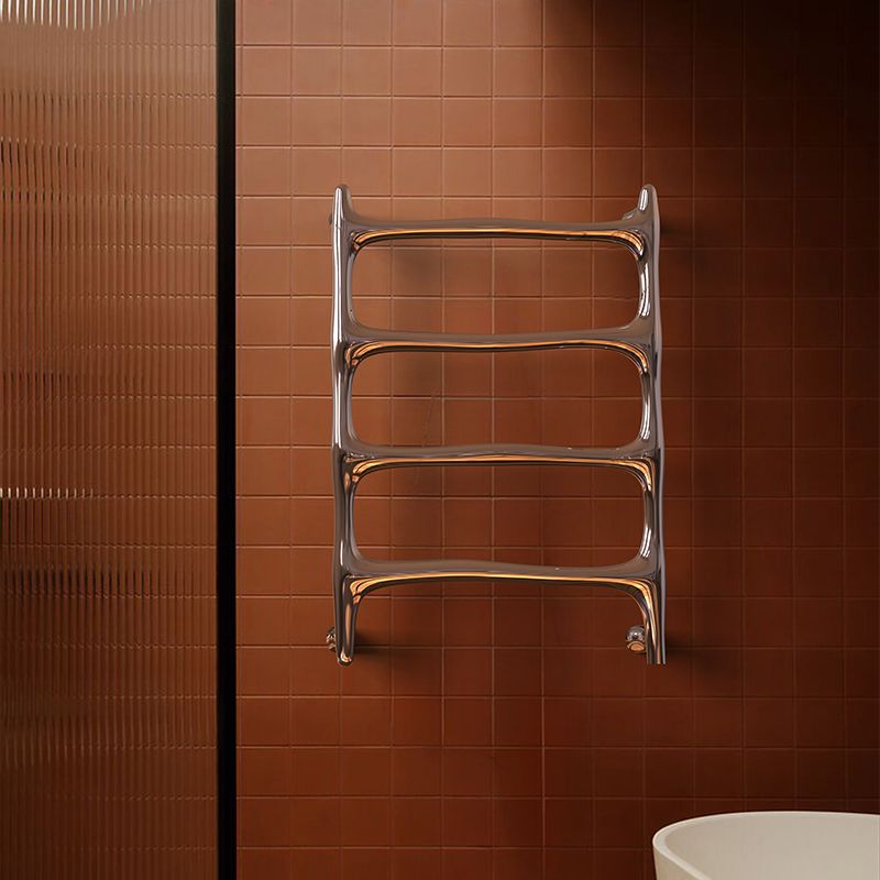 Sèche-serviettes P&Bhusri S9-M-PWH-N Verona en porcelaine blanche