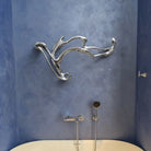 P&Bhusri S3-M-PWH-N The Fountain of Youth Towel Warmer in Porcelain White