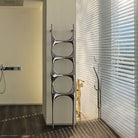P&Bhusri S6-M-PWH-N Crete Palace Towel Warmer in Porcelain White