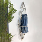 Sèche-serviettes grand format P&Bhusri S1-L-PWH-N Boat of Sage en porcelaine blanche