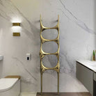 P&Bhusri S6-M-PWH-N Crete Palace Towel Warmer in Porcelain White