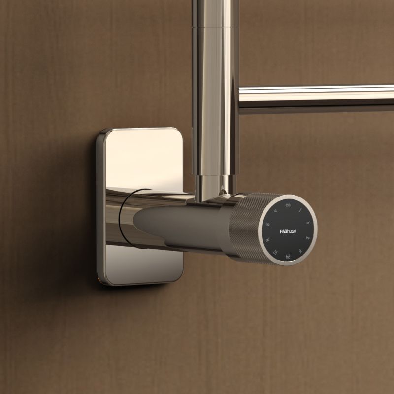 Sèche-serviettes P&Bhusri G06-M-CHR-XM G06 en chrome poli
