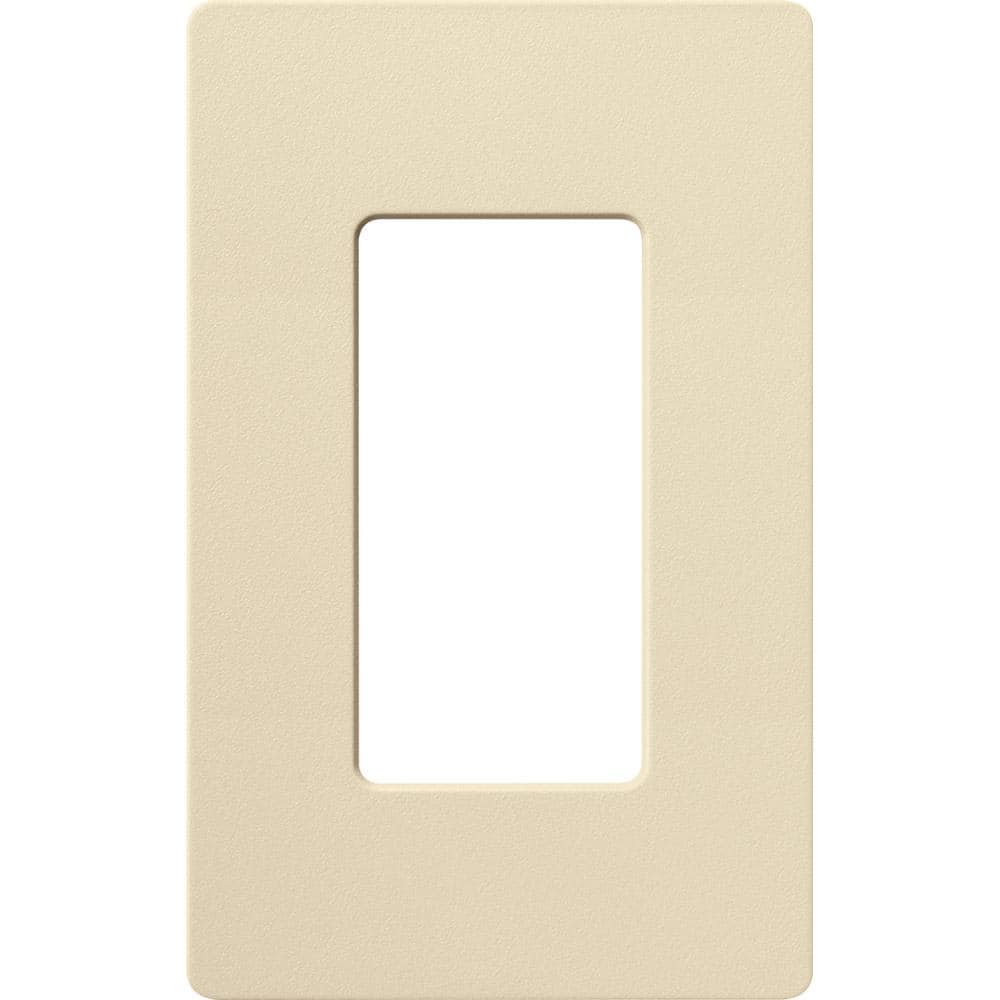 Lutron SC-1-SD Claro & Satin Colors Wallplate in Satin Sand