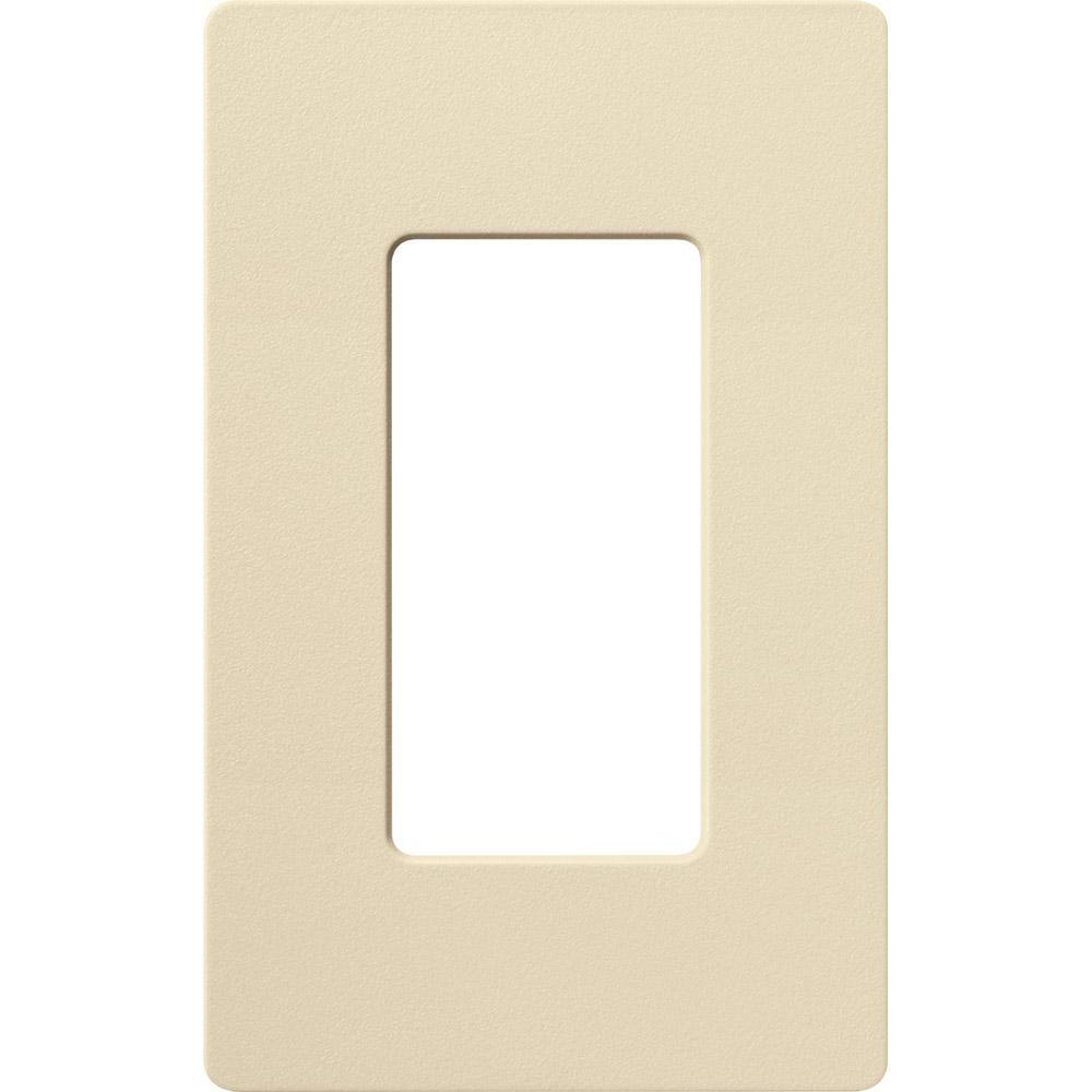 Lutron SC-2-SD Claro & Satin Colors Wallplate in Satin Sand