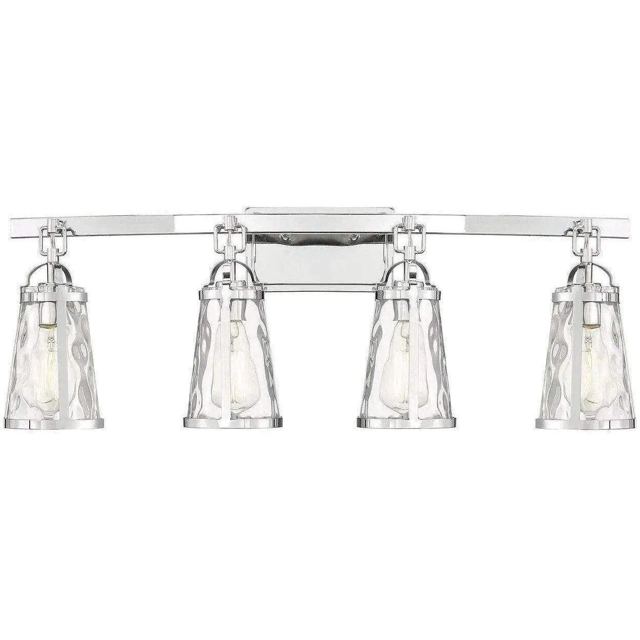 Savoy House - Albany Four Light Bath Bar - 8-560-4-11 | Montreal Lighting & Hardware