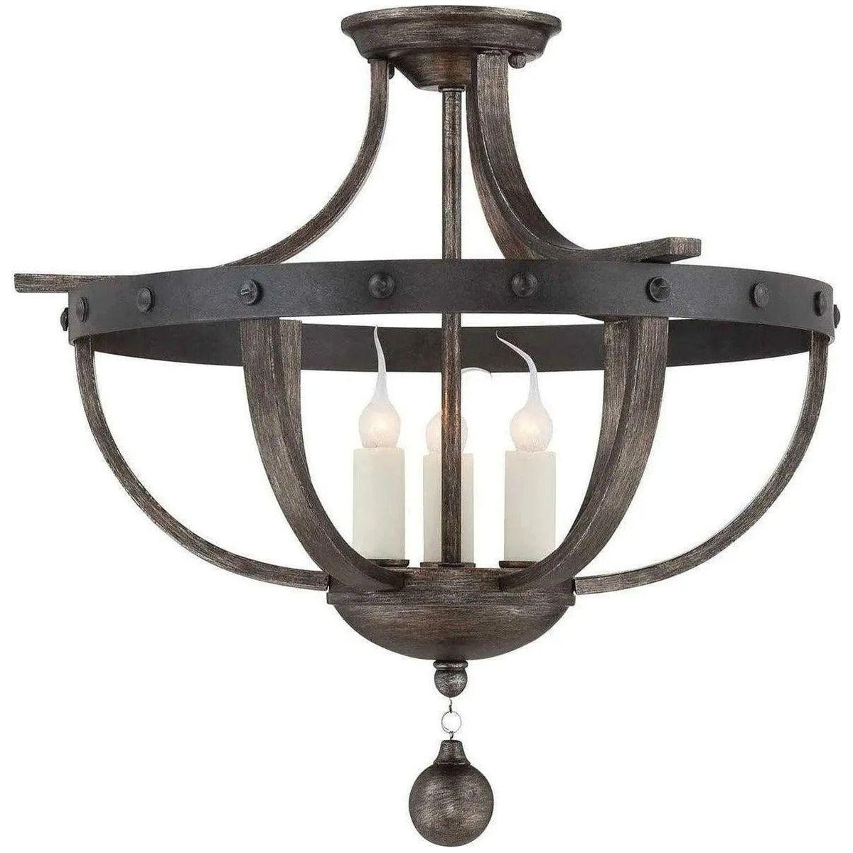 Savoy House - Alsace Three Light Semi-Flush Mount - 6-9540-3-196 | Montreal Lighting & Hardware