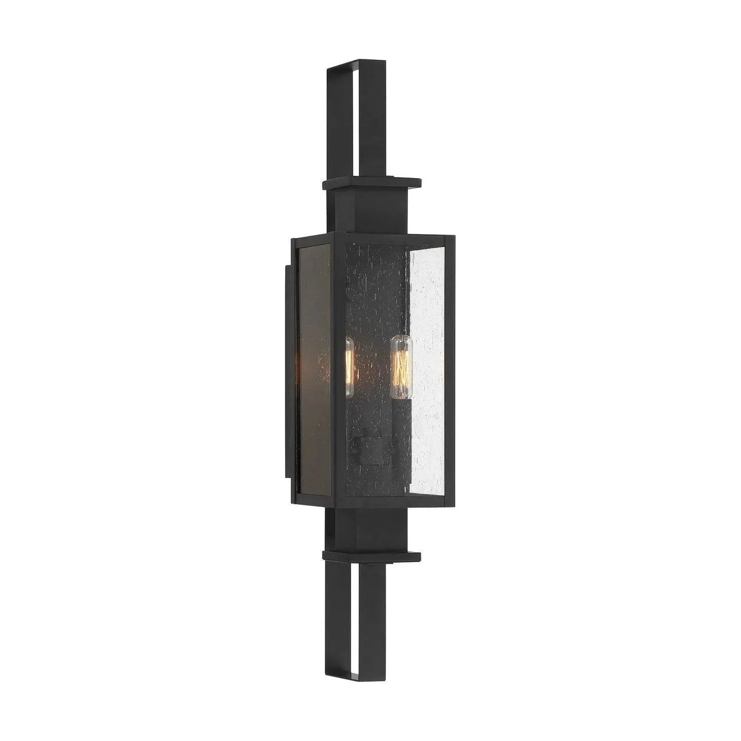 Savoy House - Ascott Outdoor Wall Lantern - 5-825-BK | Montreal Lighting & Hardware