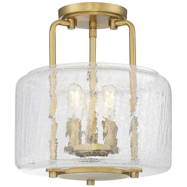 Avalon Three Light Semi-Flush Mount