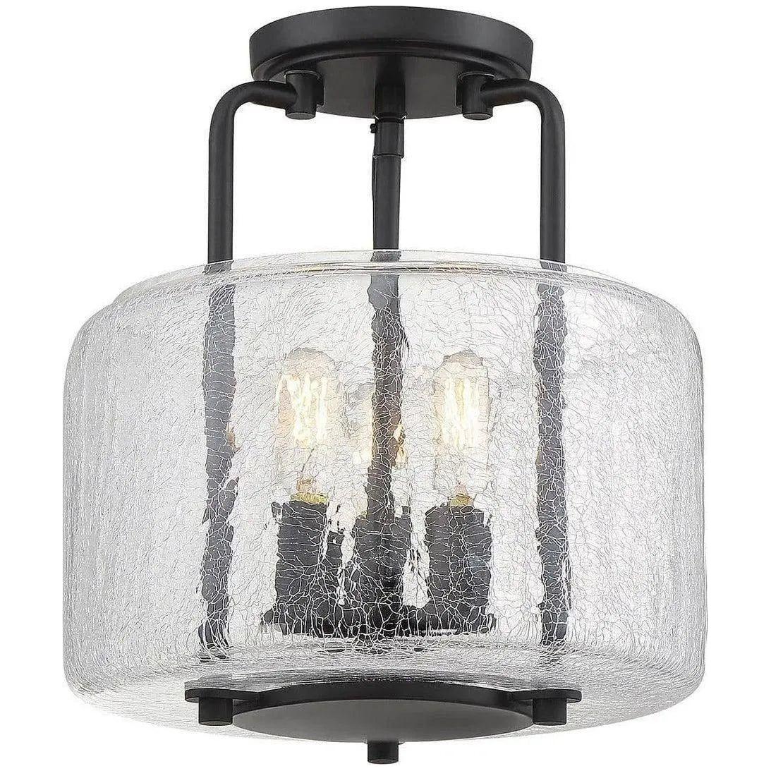 Savoy House - Avalon Three Light Semi-Flush Mount - 6-7790-3-89 | Montreal Lighting & Hardware