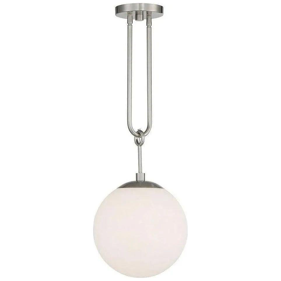 Savoy House - Becker One Light Pendant - 7-180-1-SN | Montreal Lighting & Hardware