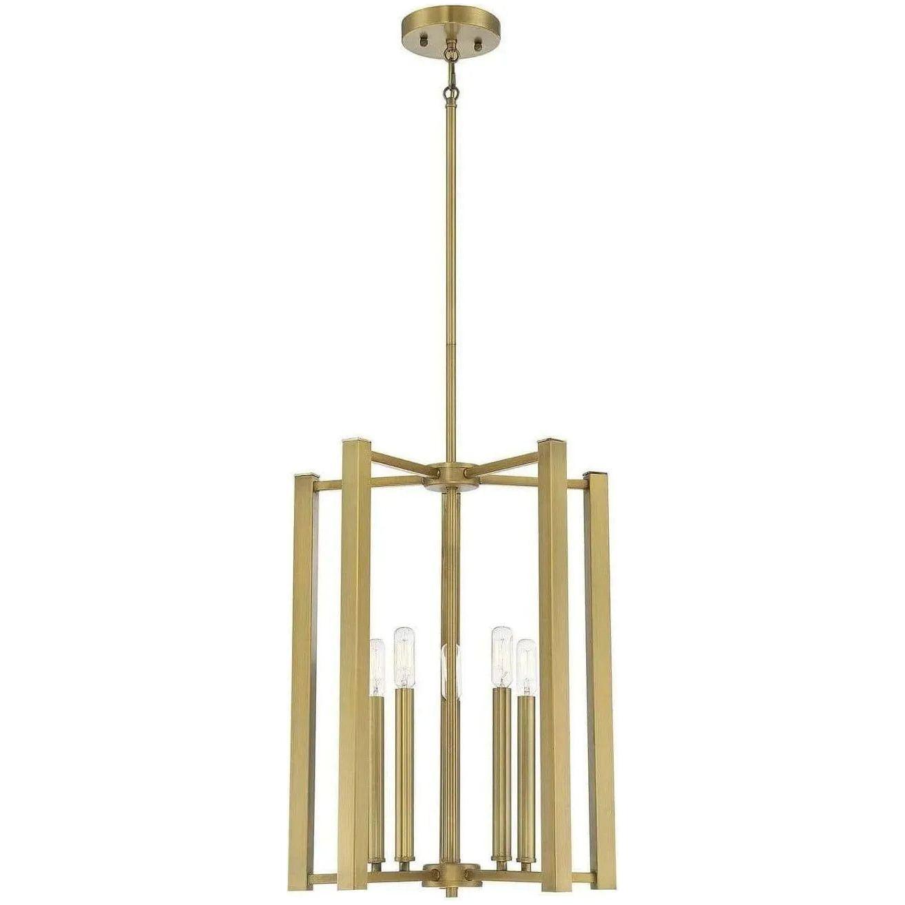 Savoy House - Benson Five Light Pendant - 3-7701-5-322 | Montreal Lighting & Hardware
