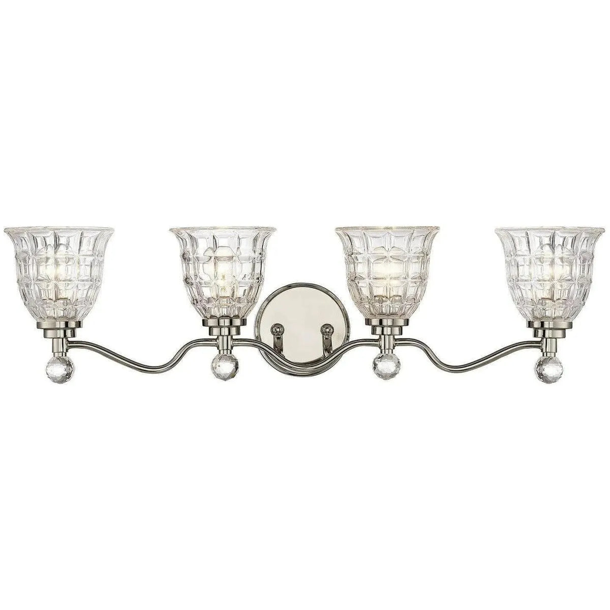 Savoy House - Birone Four Light Bath Bar - 8-880-4-109 | Montreal Lighting & Hardware