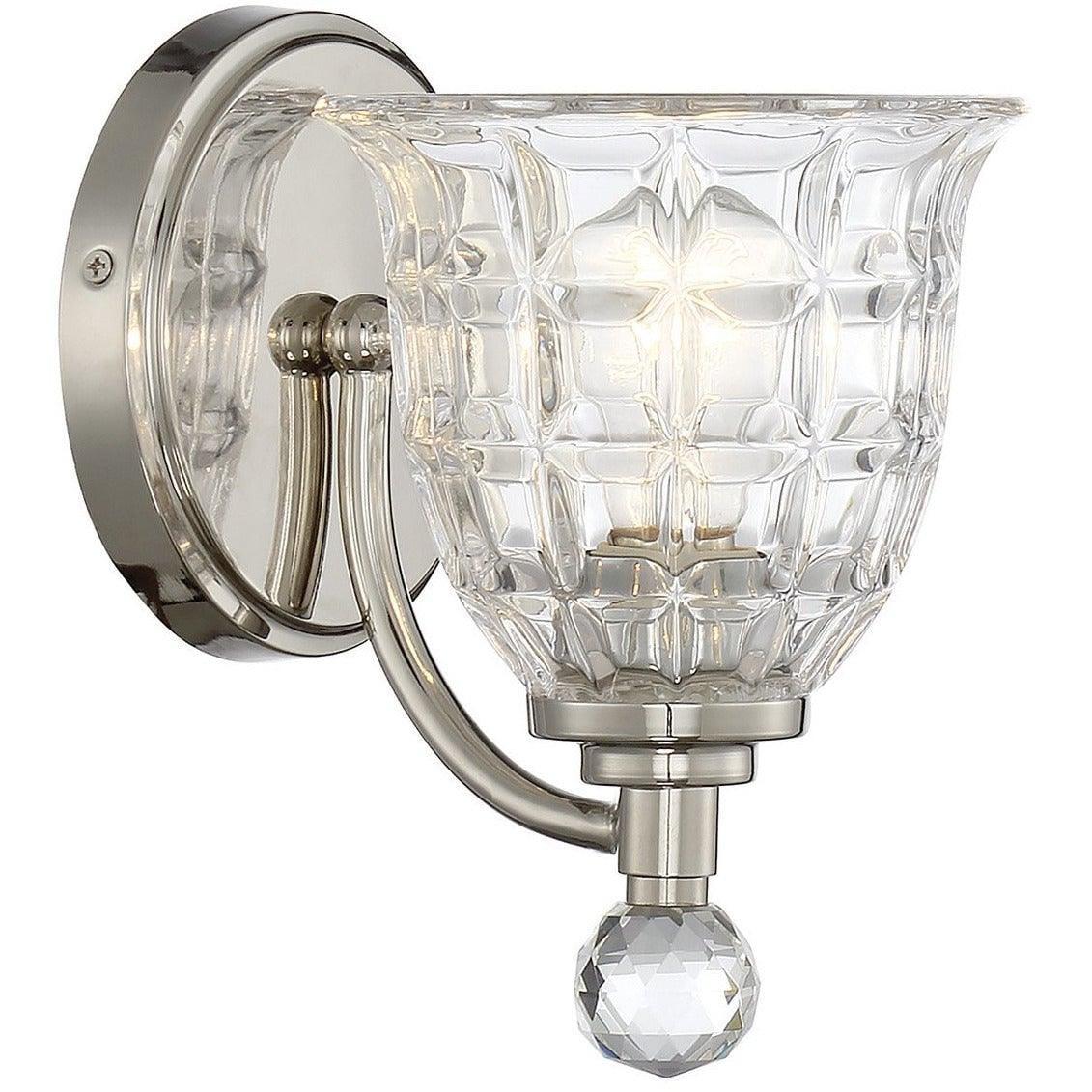 Savoy House - Birone One Light Wall Sconce - 9-880-1-109 | Montreal Lighting & Hardware