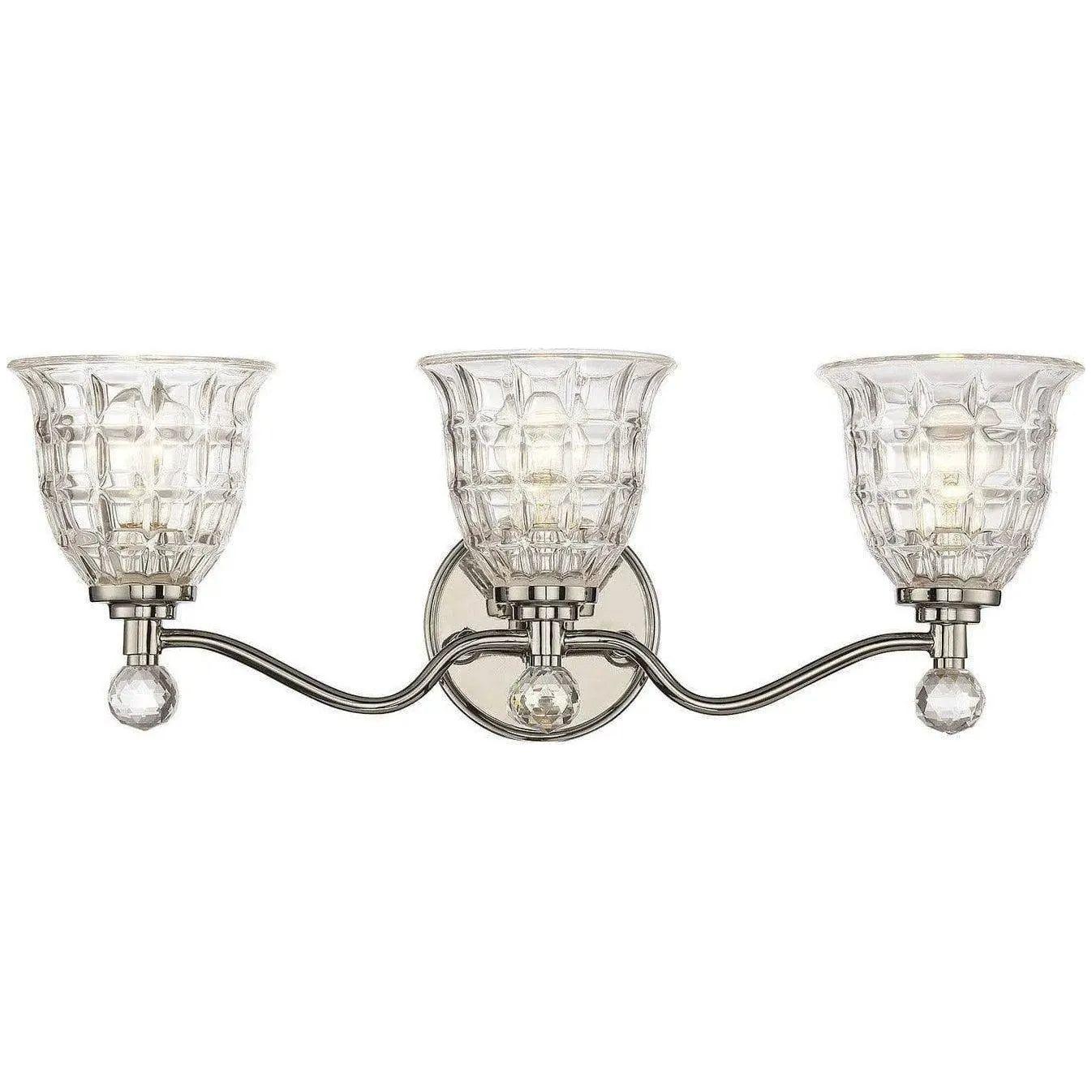 Savoy House - Birone Three Light Bath Bar - 8-880-3-109 | Montreal Lighting & Hardware