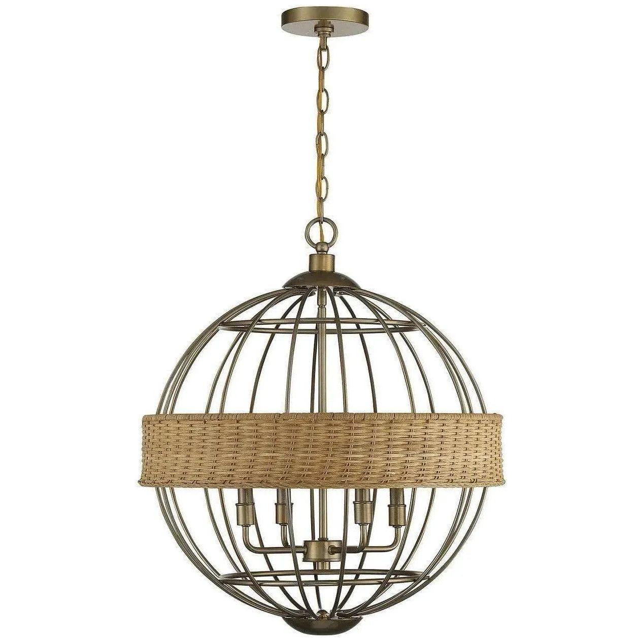 Savoy House - Boreal Four Light Pendant - 7-7773-4-177 | Montreal Lighting & Hardware