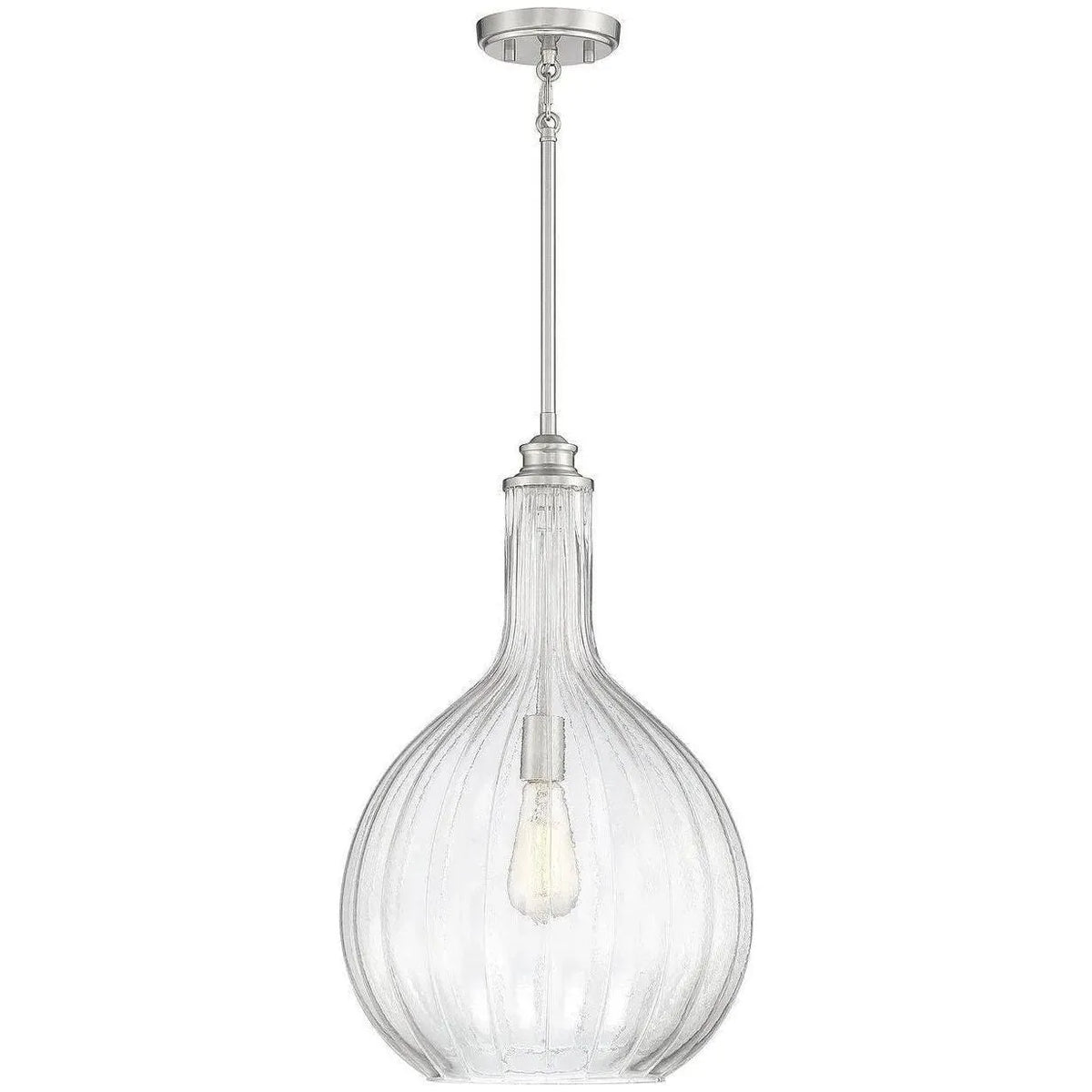 Savoy House - Brandon One Light Pendant - 7-2255-1-SN | Montreal Lighting & Hardware
