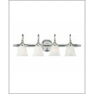 Savoy House - Brunswick Bath Four Light Bath Bar - 8-1062-4-CH | Montreal Lighting & Hardware