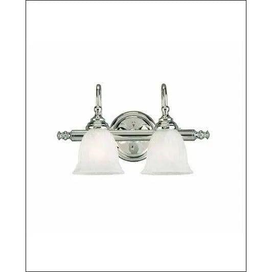 Savoy House - Brunswick Bath Two Light Bath Bar - 8-1062-2-CH | Montreal Lighting & Hardware