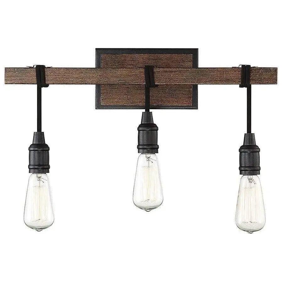 Savoy House - Burgess Three Light Bath Bar - 8-993-3-41 | Montreal Lighting & Hardware