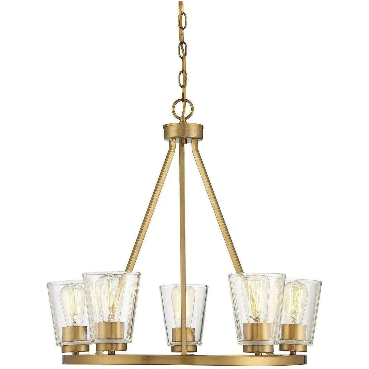 Savoy House - Calhoun Five Light Chandelier - 1-1021-5-322 | Montreal Lighting & Hardware