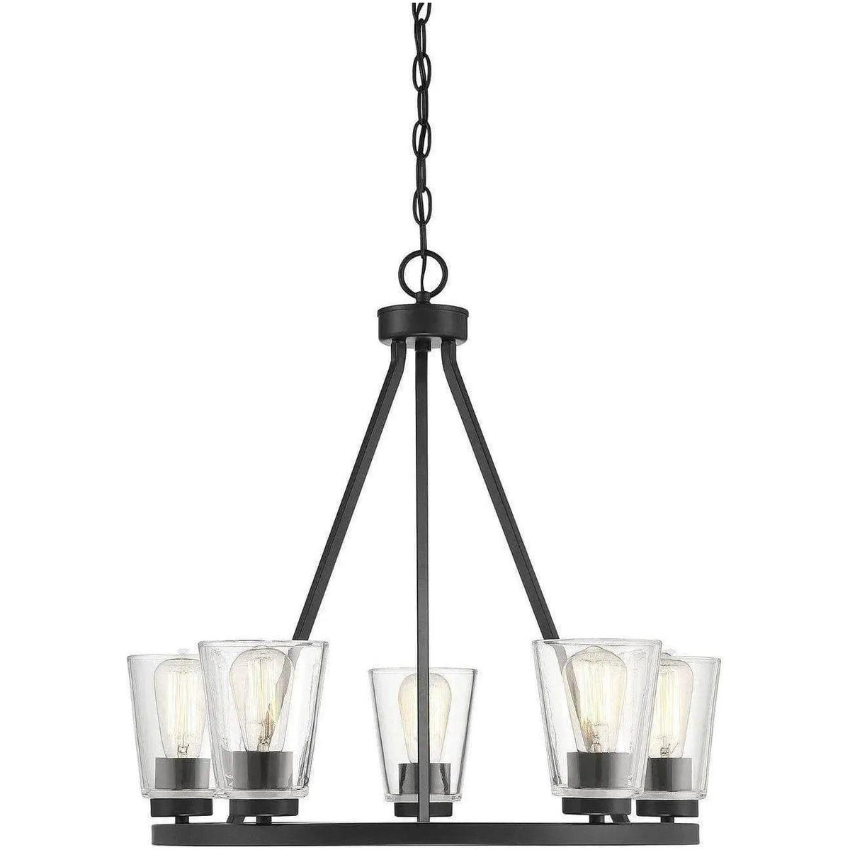Savoy House - Calhoun Five Light Chandelier - 1-1021-5-89 | Montreal Lighting & Hardware