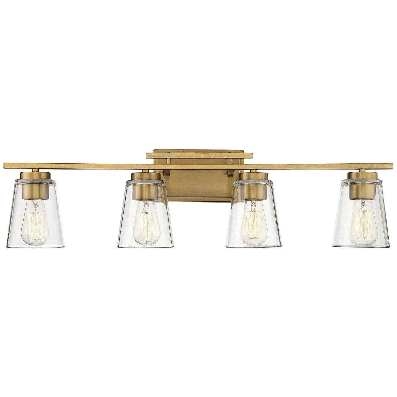 Savoy House - Calhoun Four Light Bath Bar - 8-1020-4-322 | Montreal Lighting & Hardware