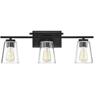 Savoy House - Calhoun Three Light Bath Bar - 8-1020-3-BK | Montreal Lighting & Hardware