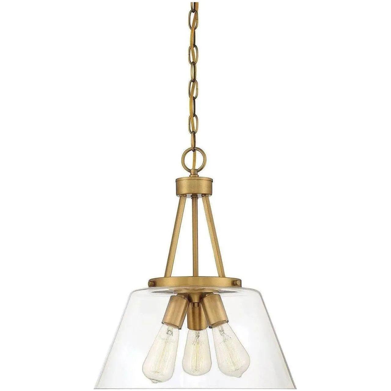 Savoy House - Calhoun Three Light Pendant - 7-1025-3-322 | Montreal Lighting & Hardware