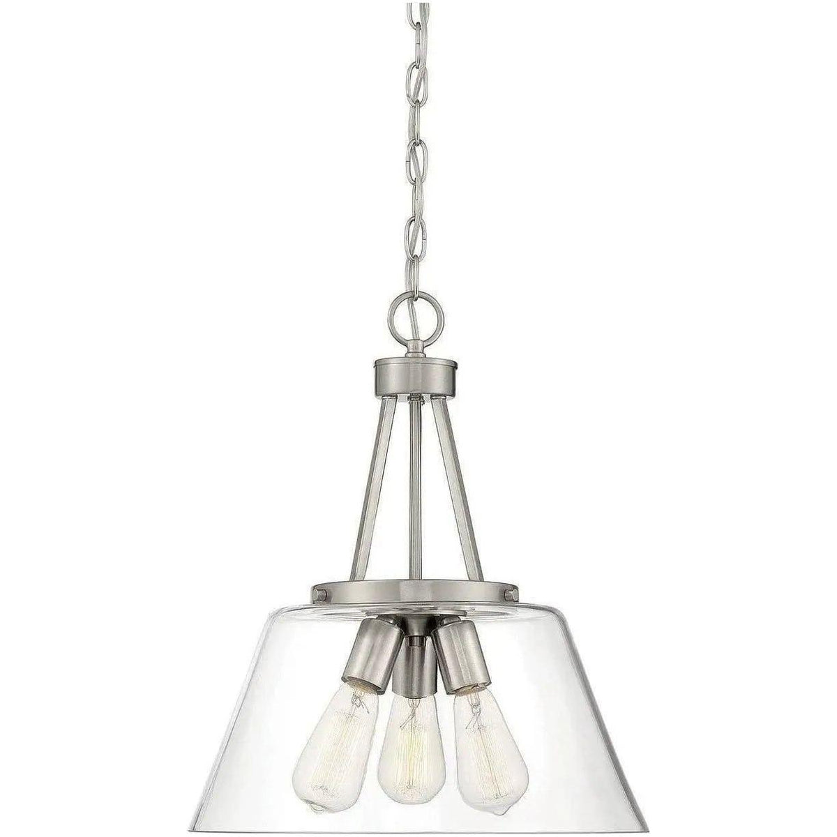 Savoy House - Calhoun Three Light Pendant - 7-1025-3-SN | Montreal Lighting & Hardware