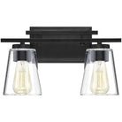 Savoy House - Calhoun Two Light Bath Bar - 8-1020-2-BK | Montreal Lighting & Hardware