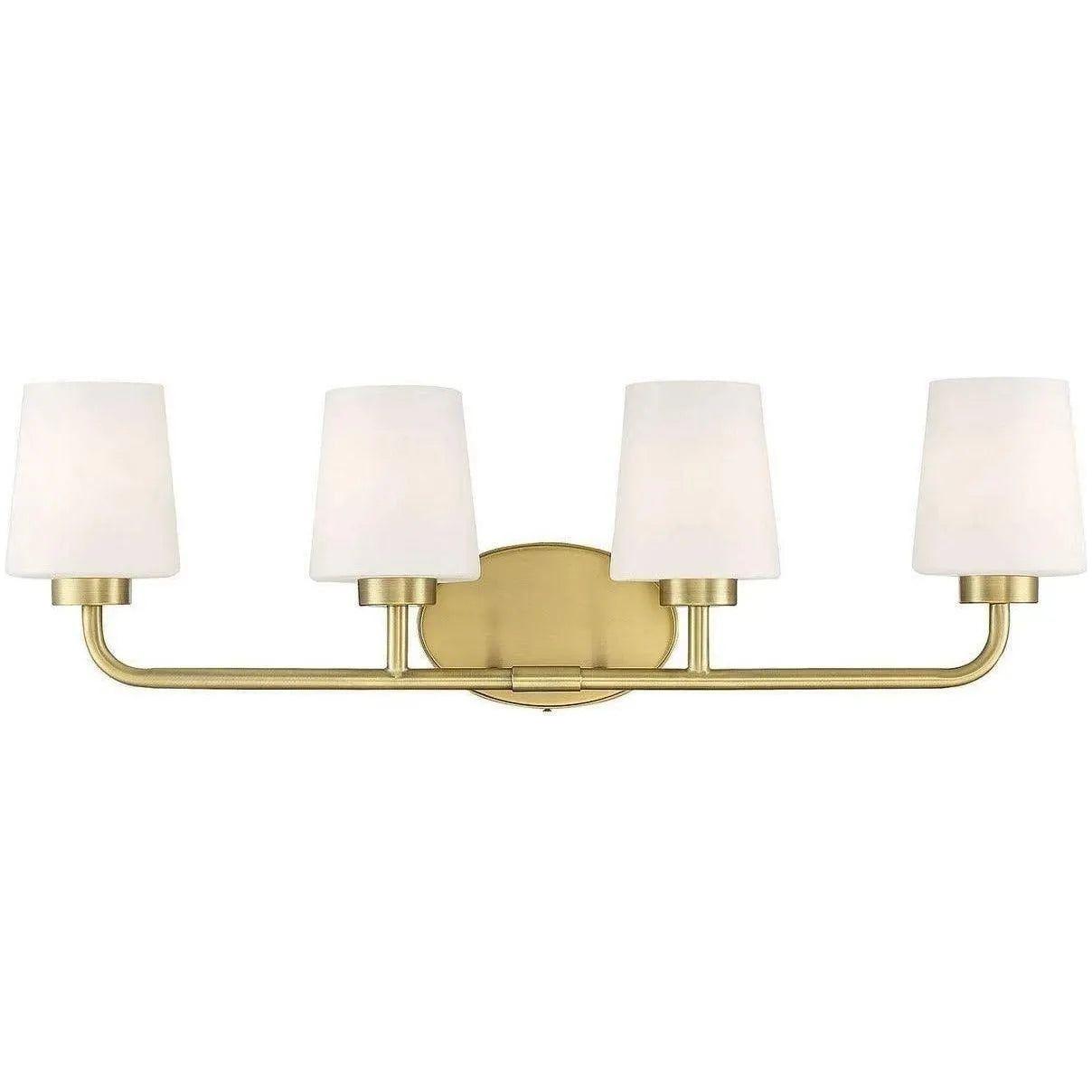Savoy House - Capra Four Light Bath Bar - 8-4090-4-322 | Montreal Lighting & Hardware