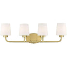 Savoy House - Capra Four Light Bath Bar - 8-4090-4-322 | Montreal Lighting & Hardware