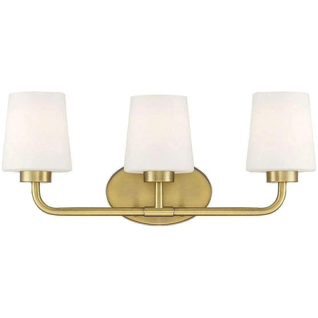 Savoy House - Capra Three Light Bath Bar - 8-4090-3-322 | Montreal Lighting & Hardware